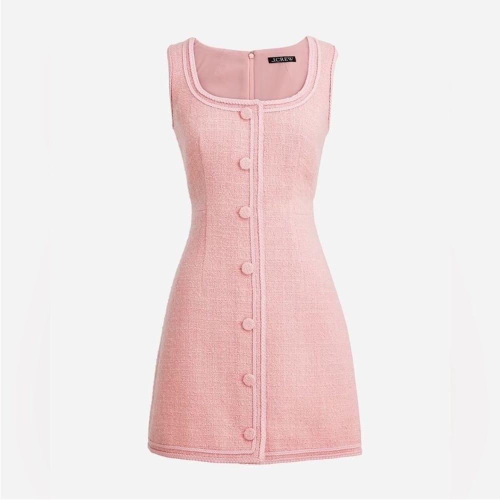 J Crew  Pink Sleeveless Dress